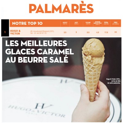 Glace Caramel beurre salé