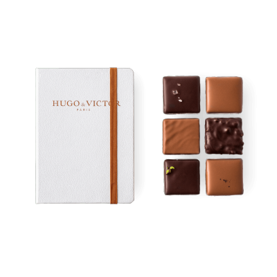 Carnet 6 Carrés Chocolat