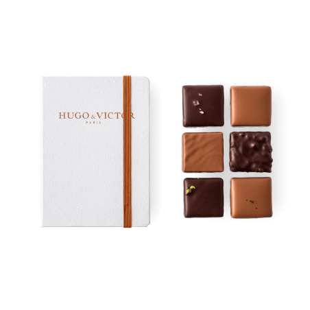 Chocolats artisanaux | Carnet 6 carrés