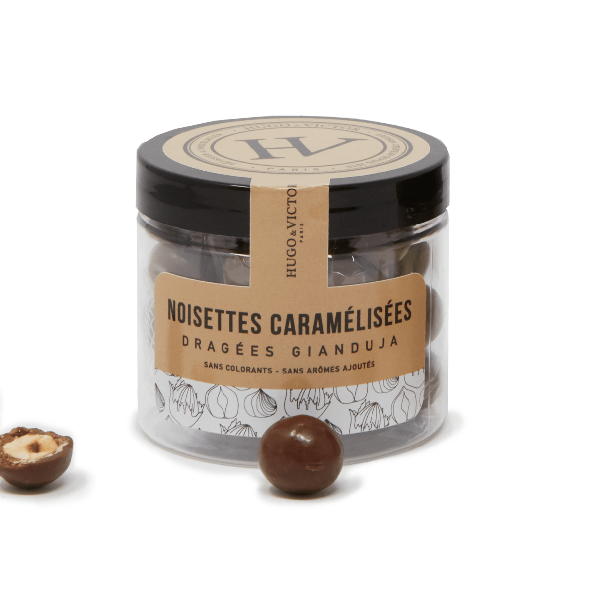 Gourmandises | Dragées Noisette Gianduja - Chocolatier de Luxe - Paris