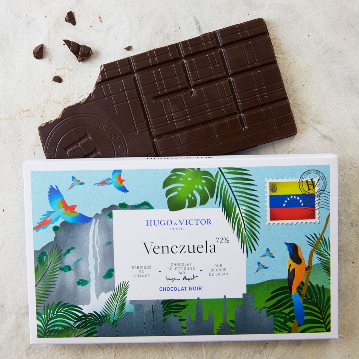 Chocolats artisanaux | Tablette Venezuela 72% sans...