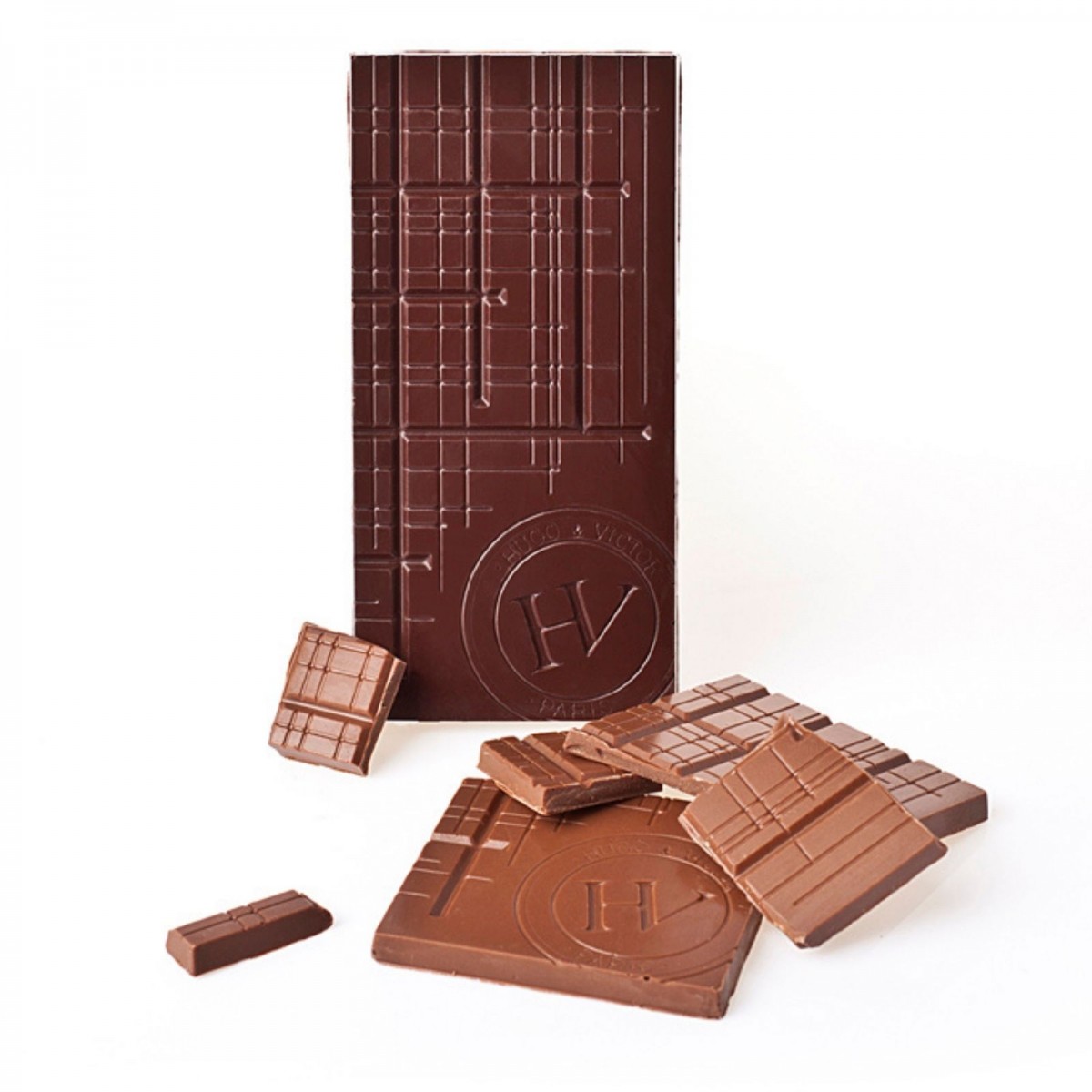 Chocolats artisanaux | Tablette Brésil 62% sans lécithine d...