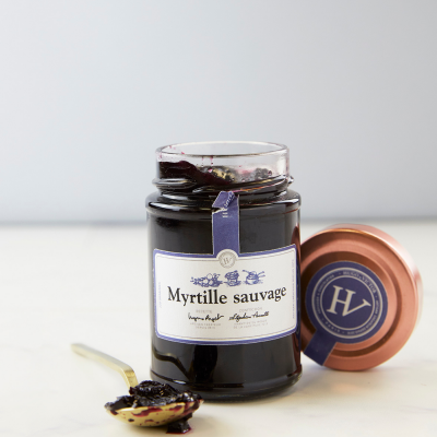 Marmelade artisanale Myrtille sauvage - Chocolatier-Pâtissier de Luxe