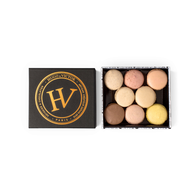 Macarons sans colorant | Coffret signature 8 macarons