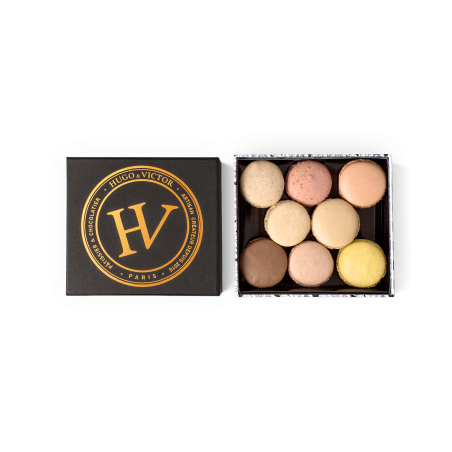 Macarons sans colorant | Coffret signature 8 macarons